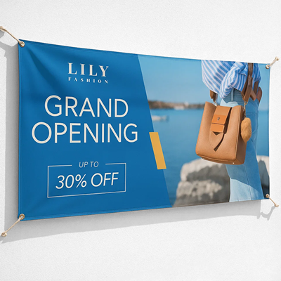 Outdoor Banner (13oz.) Outdoor Banner (13oz.)